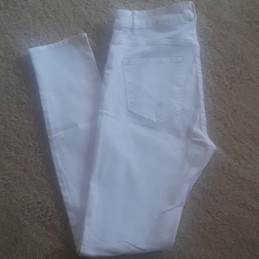 White jeans